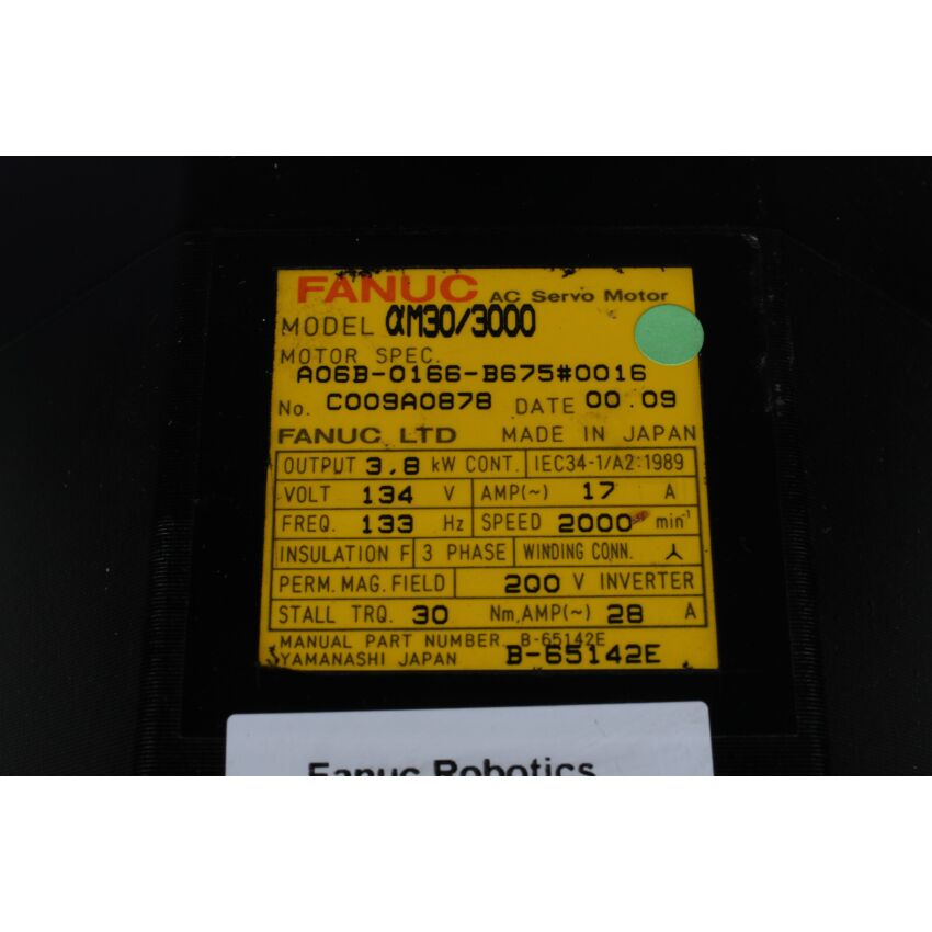 aM30/3000 A06B-0166-B675#0016 (GREEN)