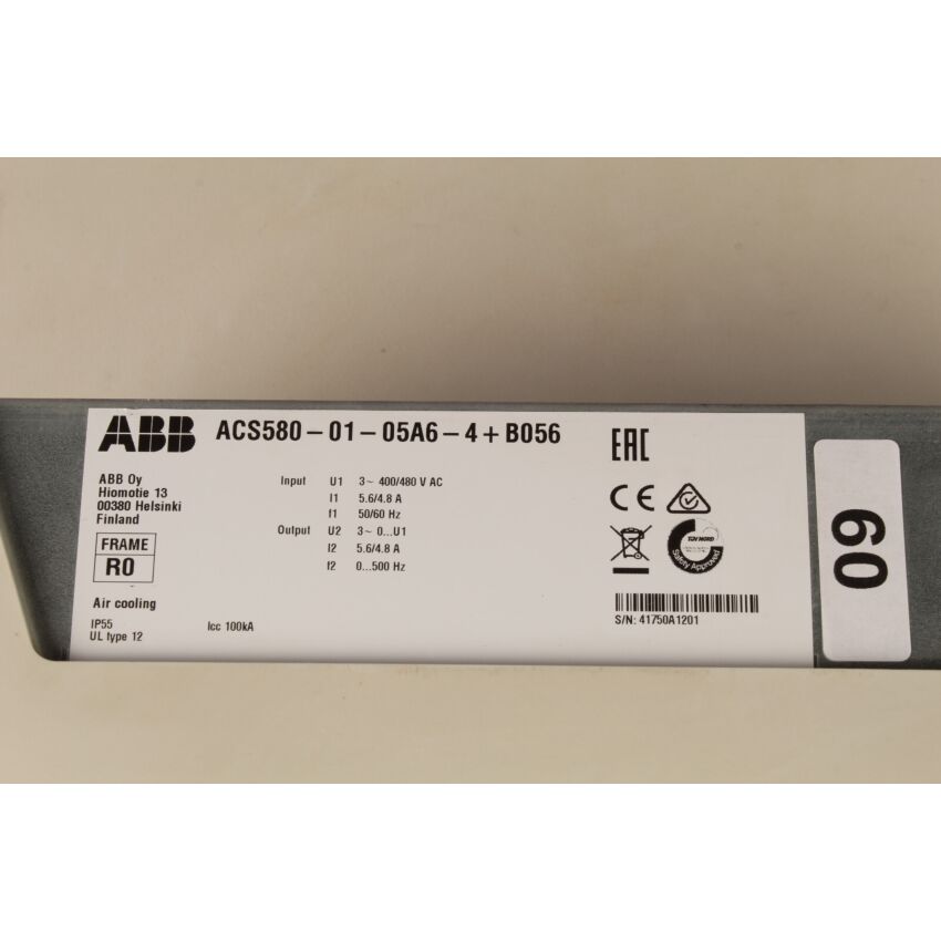 ACS580-01-05A6-4+B056 (60)