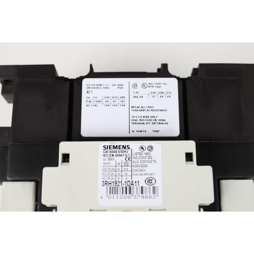 3RT1446-1AL20 / 3RH1921-1DA11 / 3RH1921-2JE11