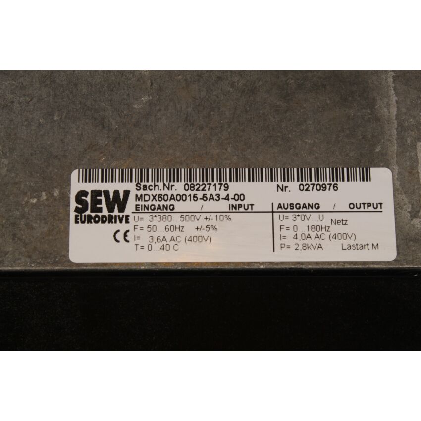 MDS60A0015-5A3-4-0T / MDX60A0015-5A3-4-00