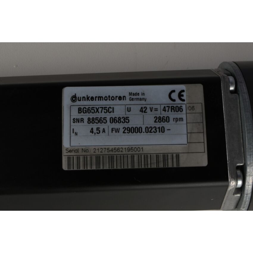 BG65X75CI PLG75 (I=23.1:1) 