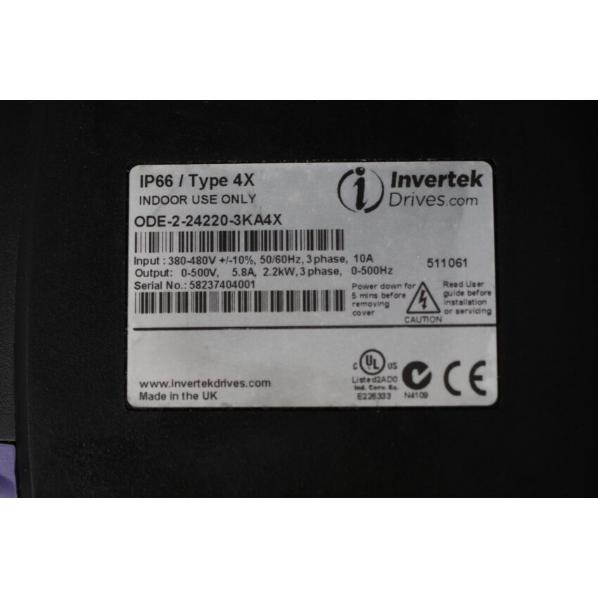 IP66 / TYPE 4X ODE-2-24220-3KA4X