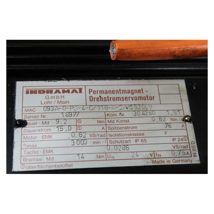 MAC 093A-0-PS-4-C/110-A-2/WI520LV