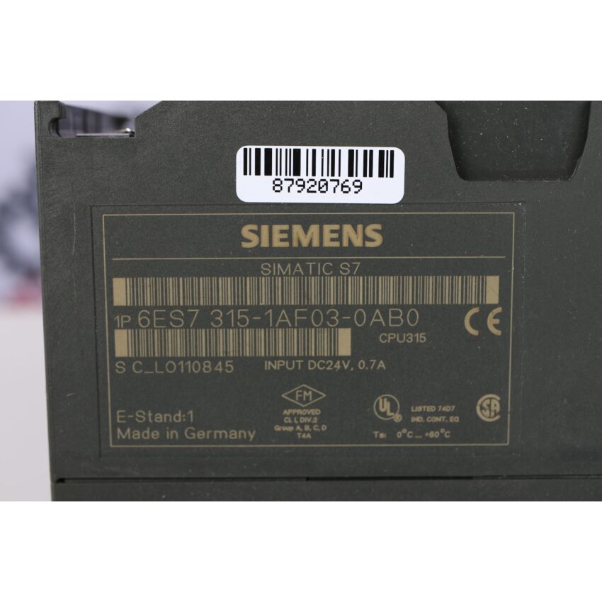6ES7 315-1AF03-0AB0