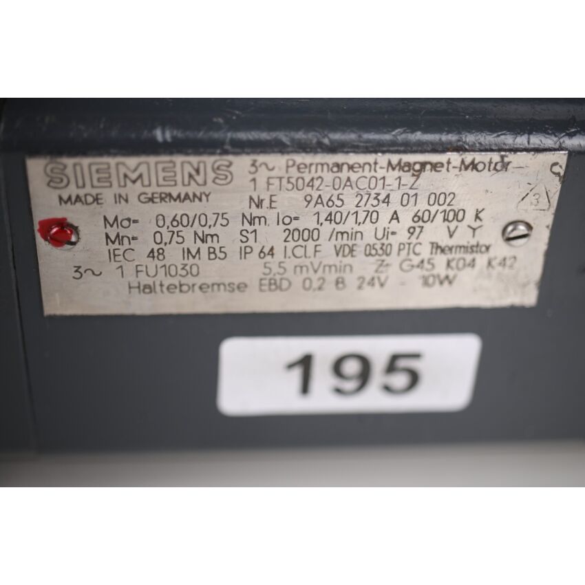 1FT5042-0AC01-1-Z Z:G45 K04 K42 (195)