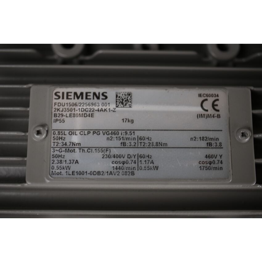 2KJ3501-1DC22-4AK1-Z (FDU1506/2256963-001) (I=9.51)