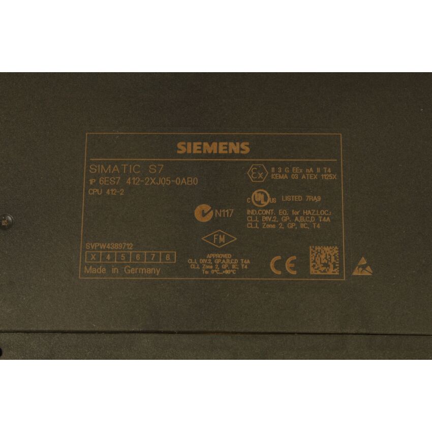 6ES7-412-2XJ05-0AB0 