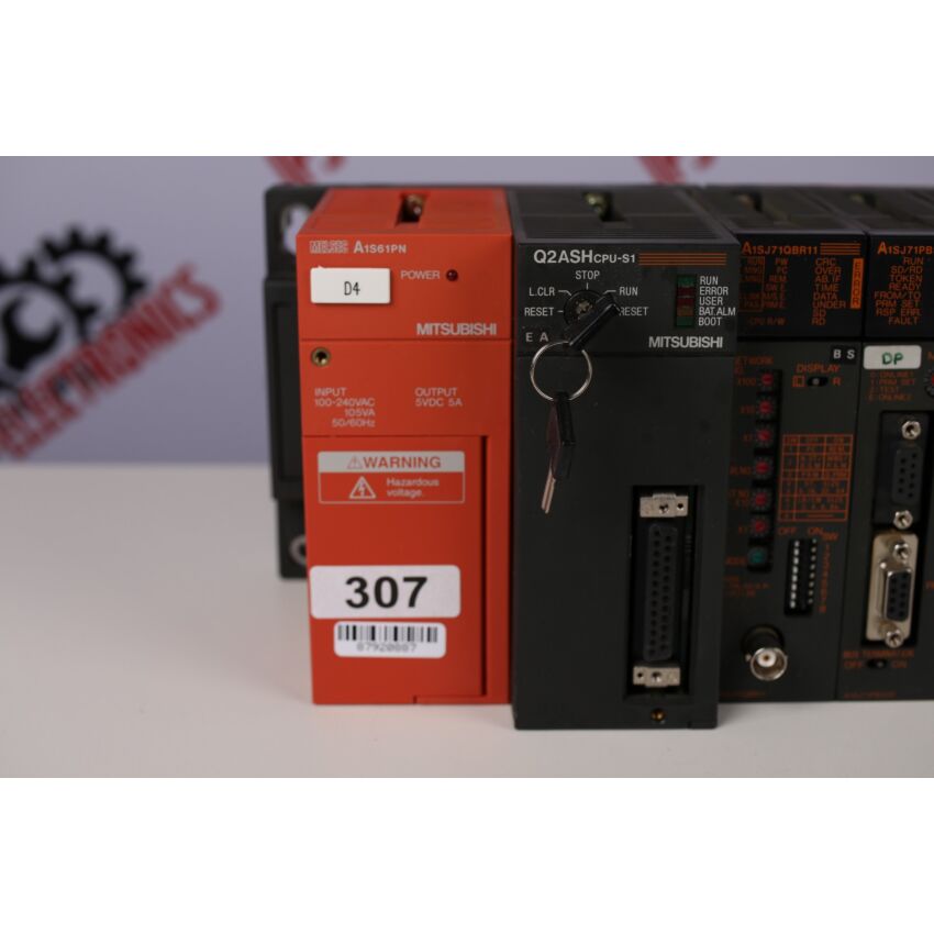 A1S61PN / Q2ASHCPU-S1 / A1SJ71QBR11 / 2x A1SJ71PB92D