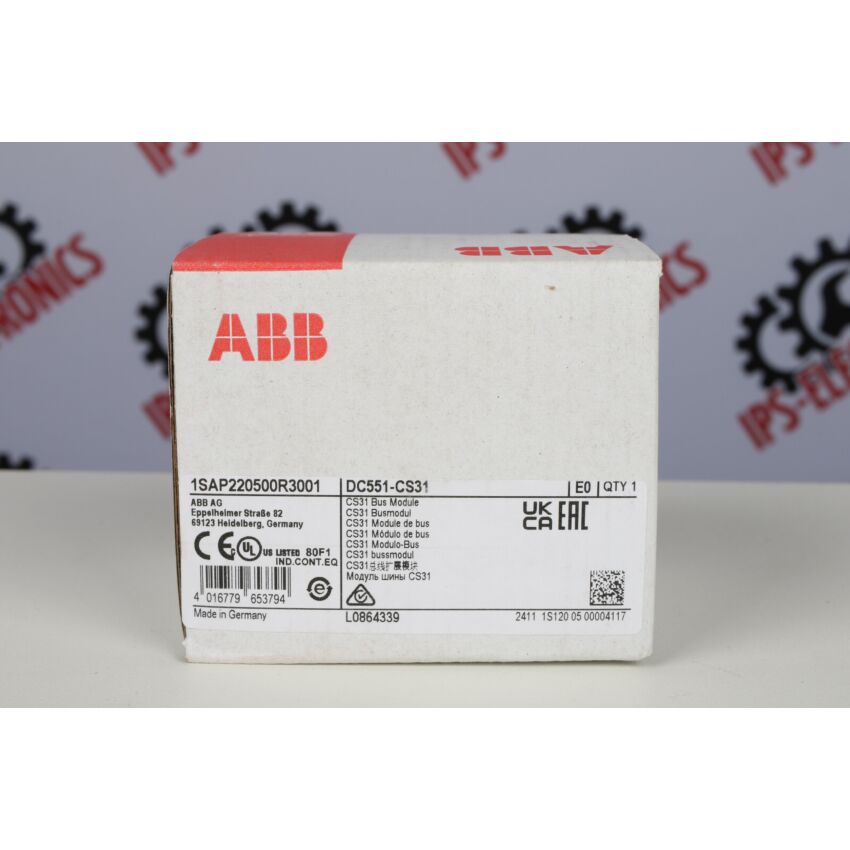 1SAP220500R3001 DC551-CS31