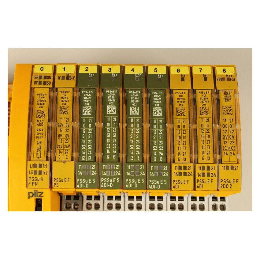 PSSu Profinet Profisafe + modules - block 23