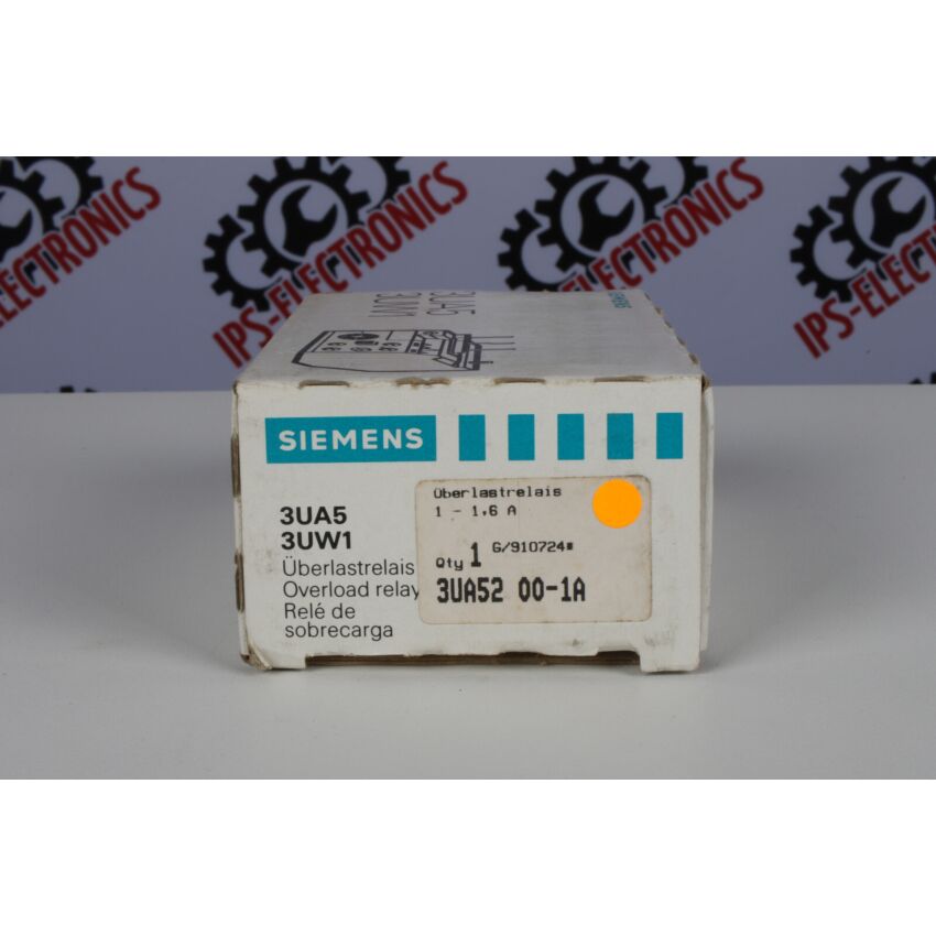 3UA5 3UW1 (3UA52 00-1A) (1 - 1.6 A)