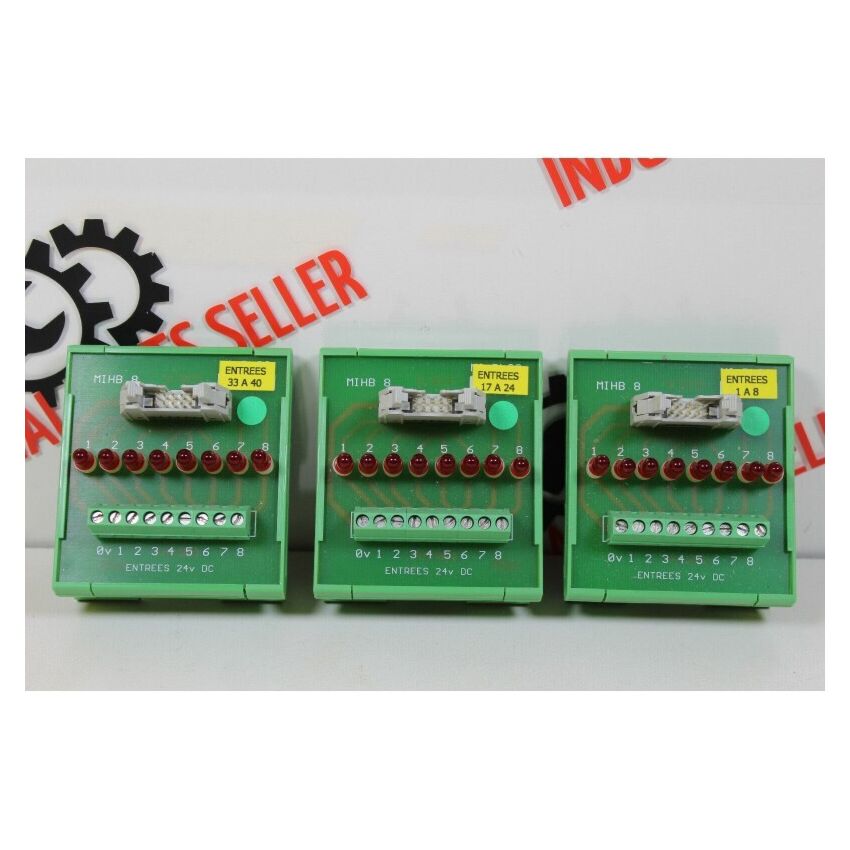 Entrees 33-A-40 - 24v DC (MIHB-8)