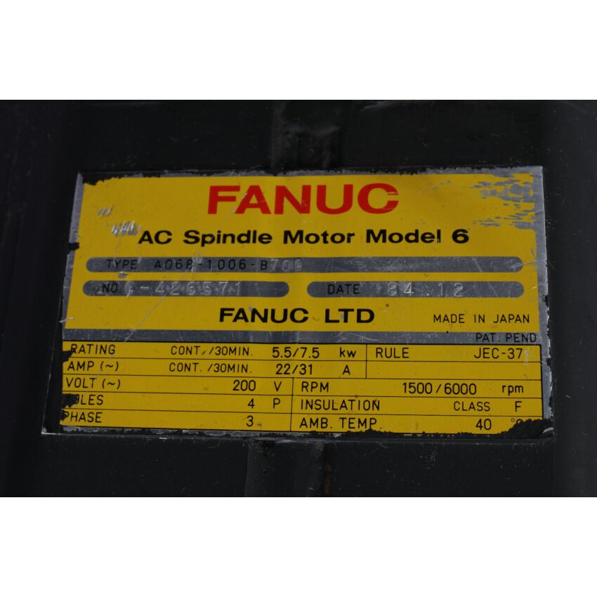 A06B-1006-B700 + A290-1003-T500 