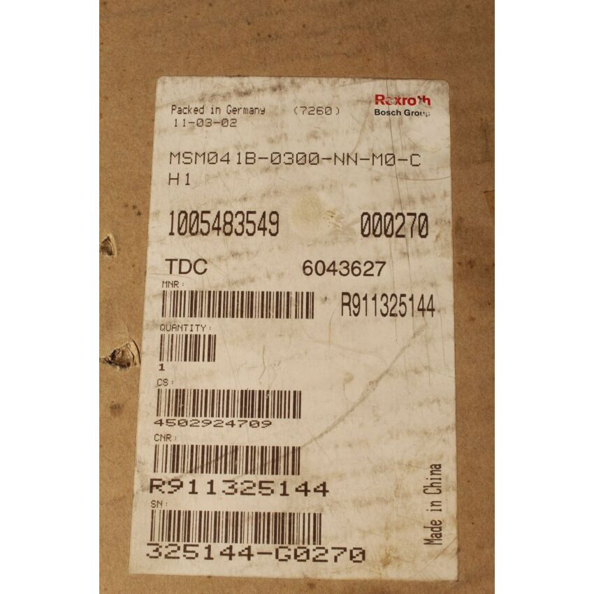 MSM041B-0300-NN-M0-C H1