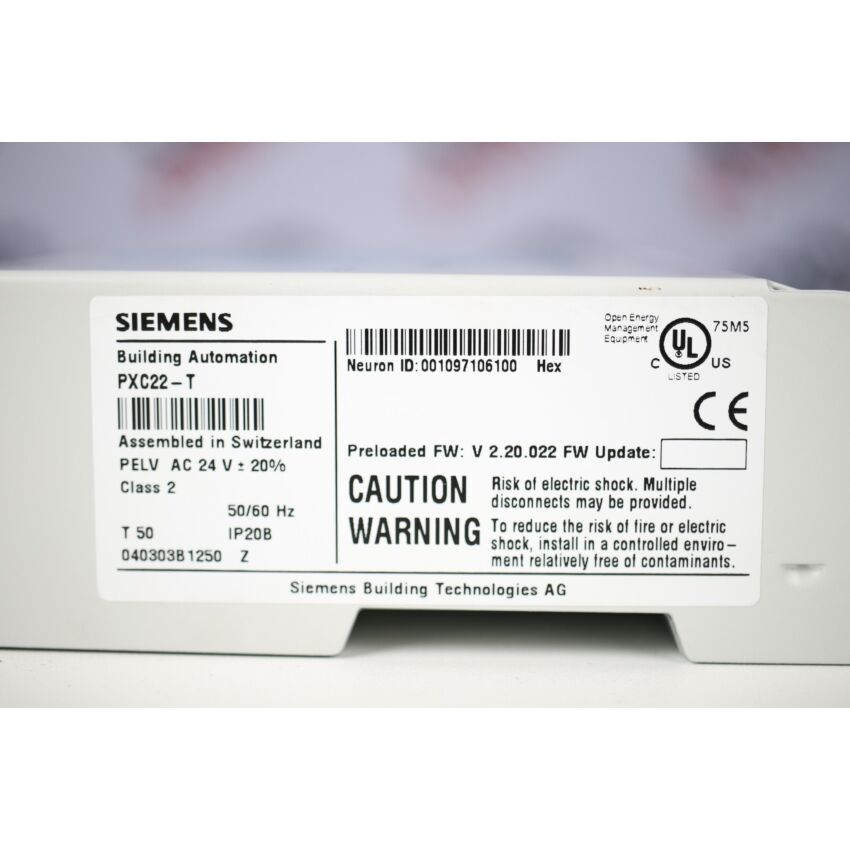 LANDIS & STAEFA PXC22-T