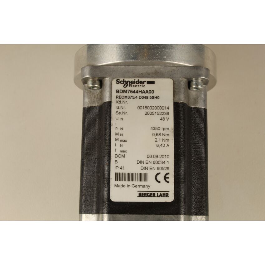 BDM7544HAA00 + Varvel SRT02840G314 i=40