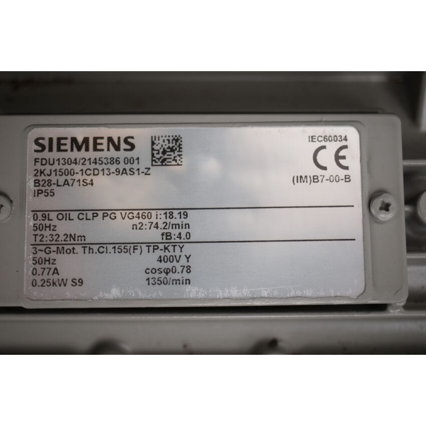 2KJ1500-1CD13-9AS1-Z (FDU1304/2145386-001) (I=18.19)