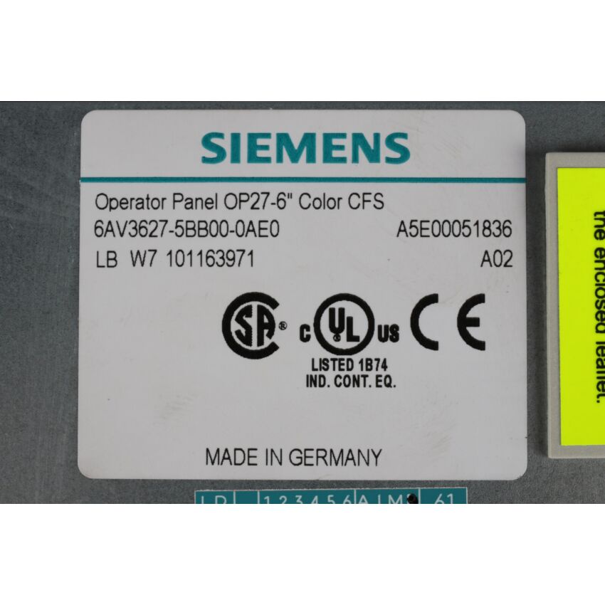 6AV3627-5BB00-0AE0 (A5E00051836)