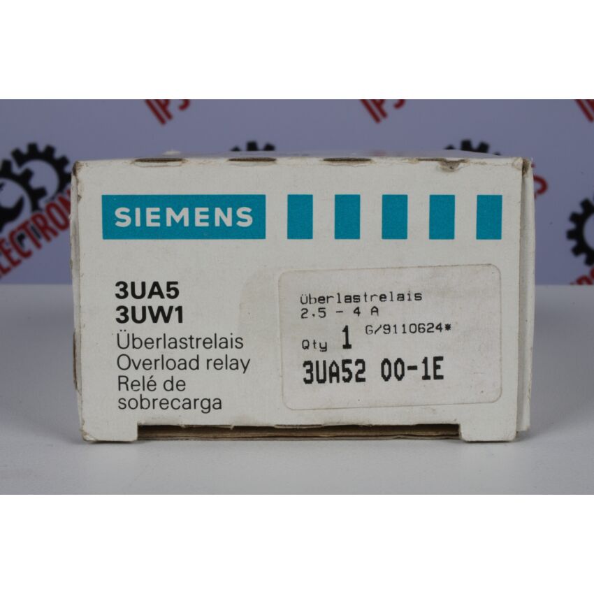 3UA5 3UW1 (3UA52 00-1E) (2.5 - 4 A)