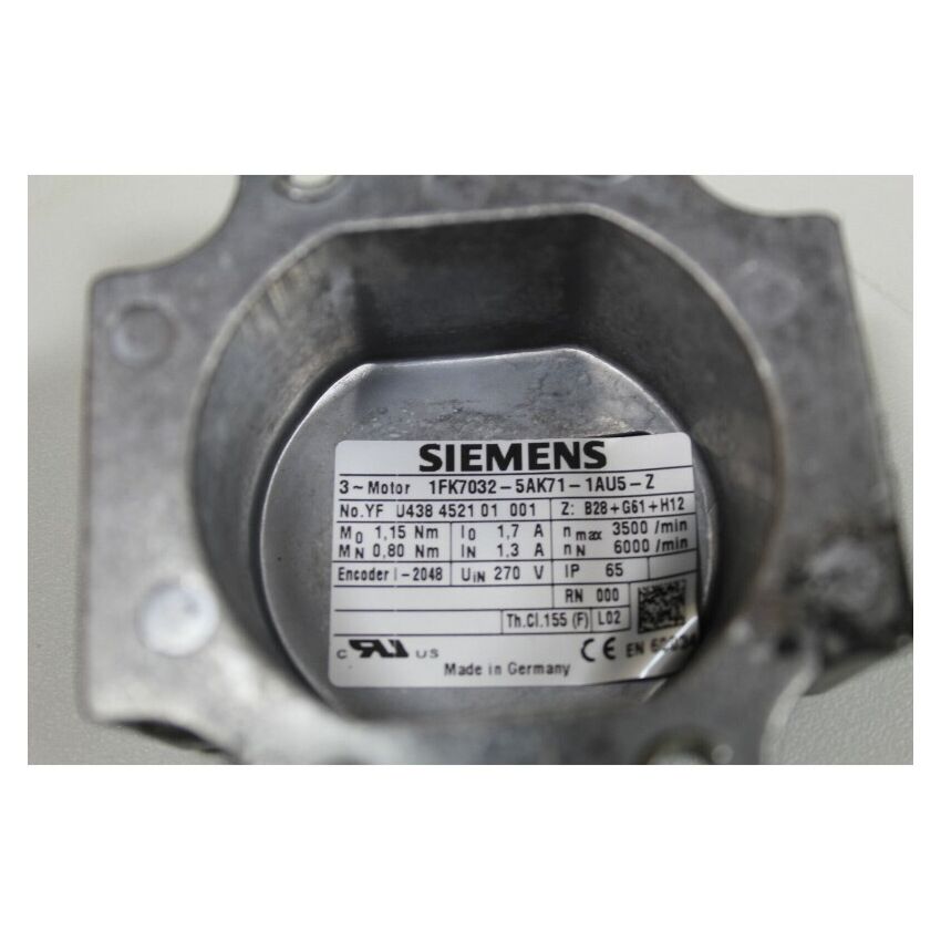 1FK7032-5AK71-1AU5-Z Z:B28+G61+H12