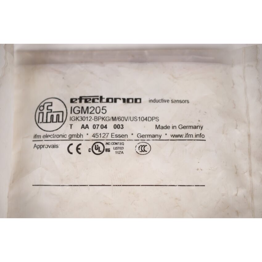 100 IGM205 IGK3012-BPKG/M/60V/US104DPS