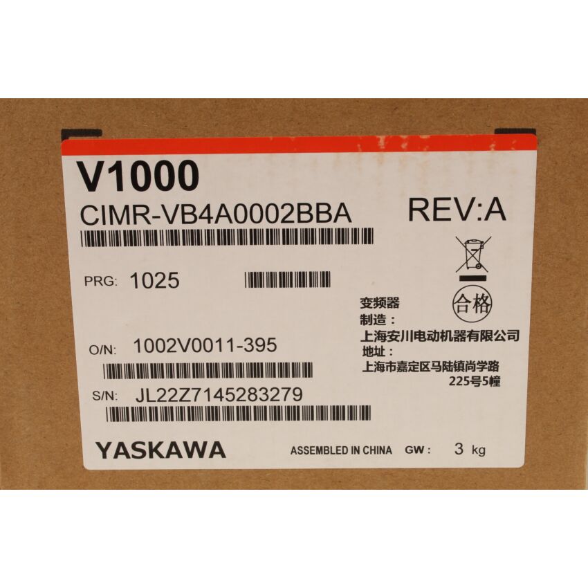 CIMR-VB4A0002BBA / CIMR-VZ4A0002BAA
