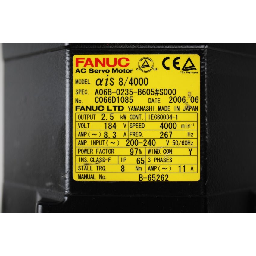 aiS 8/4000 A06B-0235-B605#S000