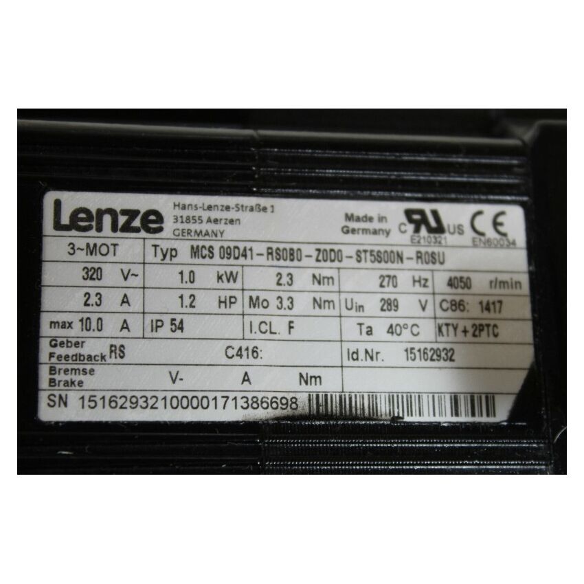 MCS 09D41-RS0B0-Z0D0-ST5S00N-R0SU + GKR05-2S-SAR-09DC41 (ID: 15162932)