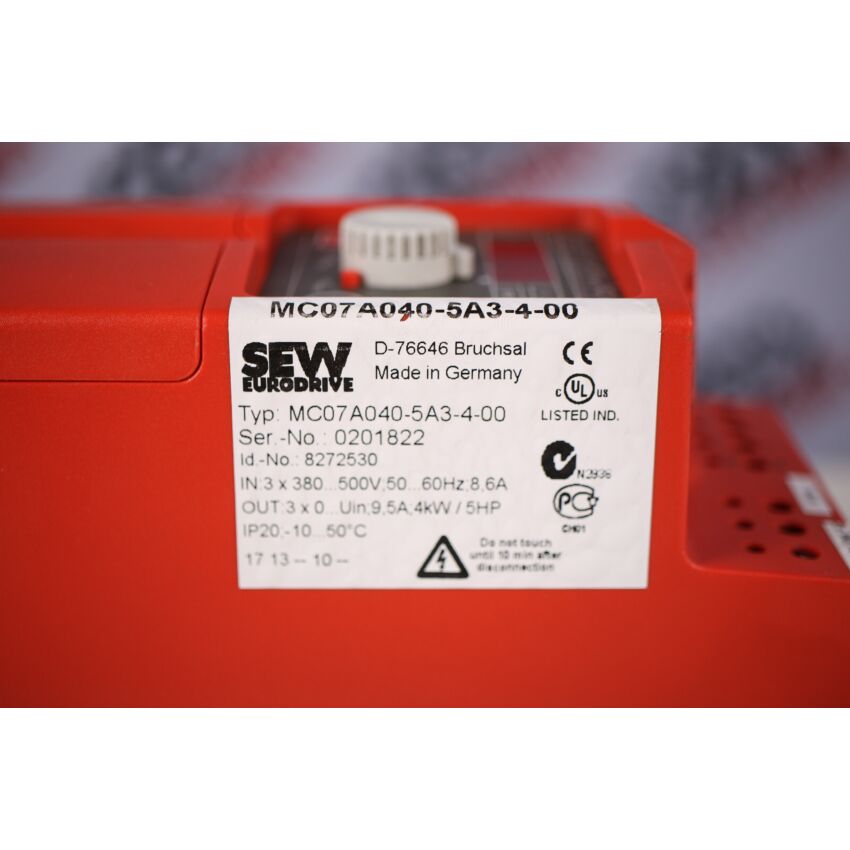 MOVITRAC MC07A040-5A3-4-00