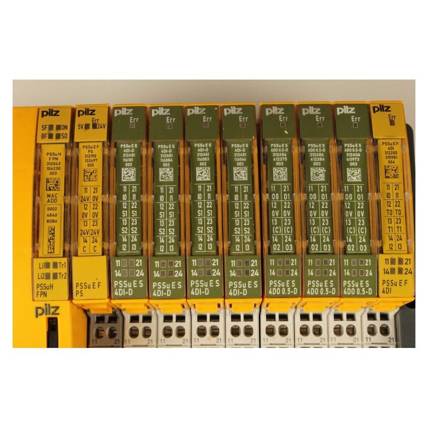 PSSu Profinet Profisafe + modules - block 8