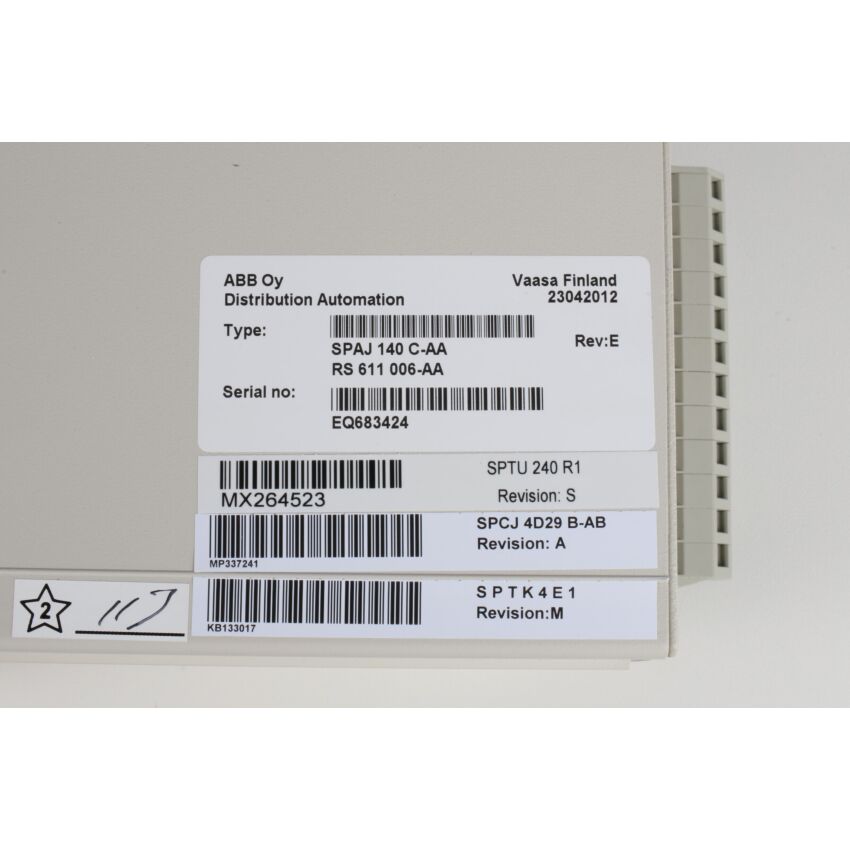 SPAJ 140 C-AA RS 611 006-AA