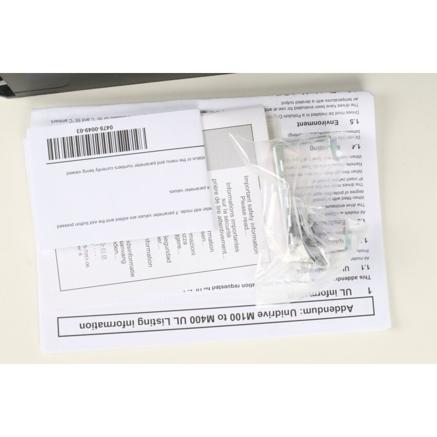 UNIDRIVE M M400-044-00170 A101 00 AB100 7.5 KW