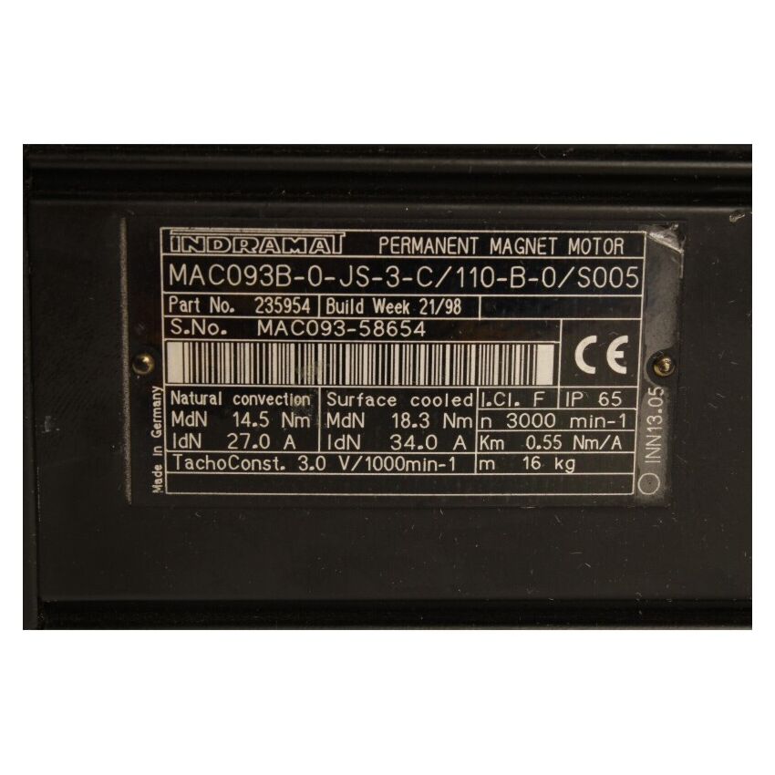 MAC093B-0-JS-3-C/110-B-0/S005