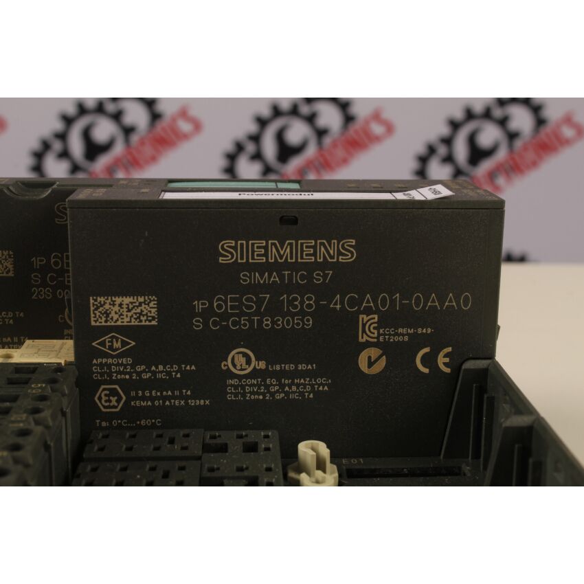 6ES7-151-3BA23-0AB0 6ES7-138-4CA01-0AA0 6ES7-193-4CF50-0A