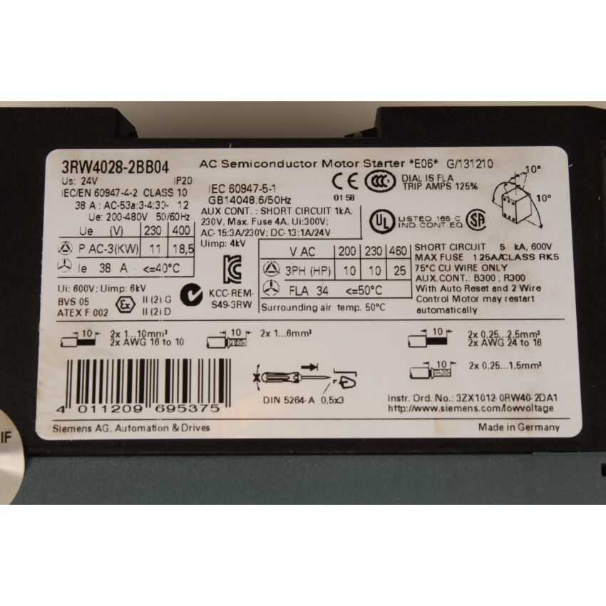 SIRIUS 3RW4028-2BB04