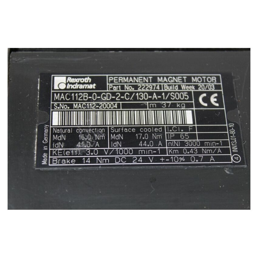 MAC 112B-0-GD-2-C/130-A-1/S005