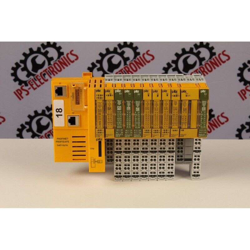 PSSu Profinet Profisafe + modules - block 18