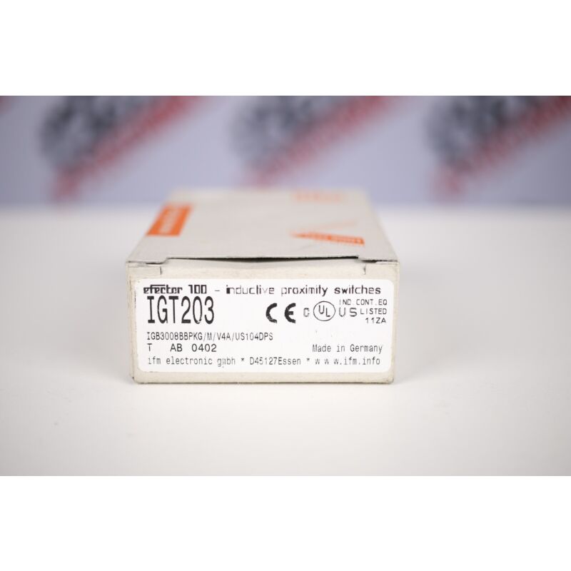 EFECTOR 100 IGT203 IGB3008BBPKG/M/V4A/US104DPS