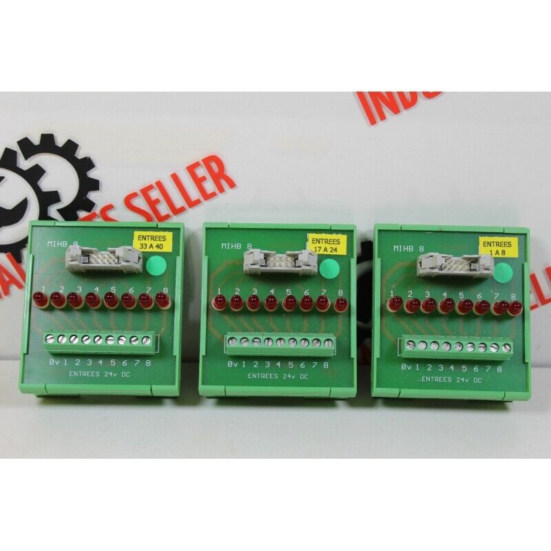 Entrees 33-A-40 - 24v DC (MIHB-8)