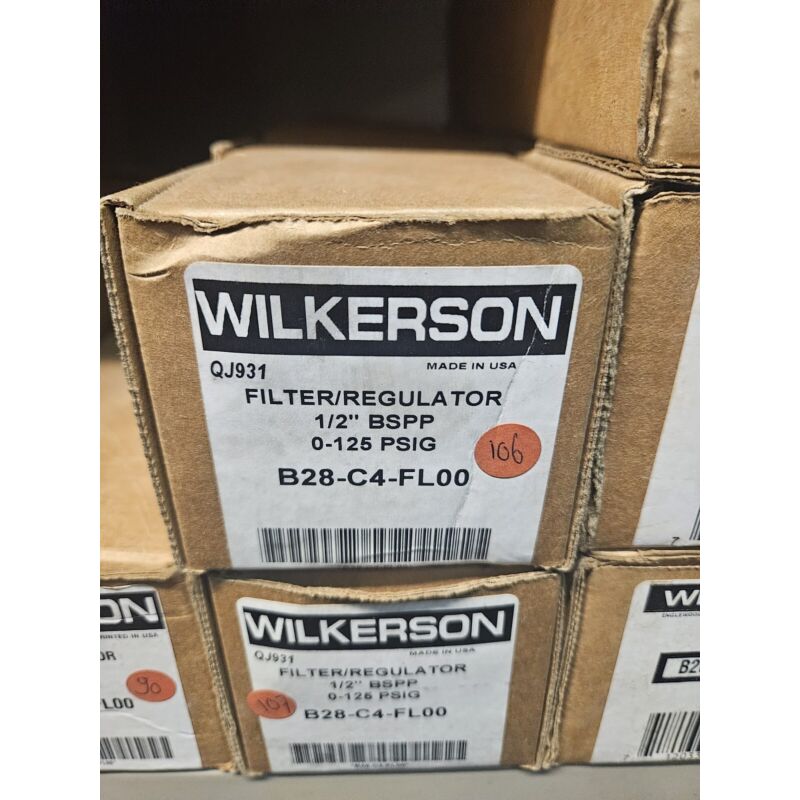 B28-C4-FL00 (QJ931) (1/2" BSPP 0-125 PSIG) 